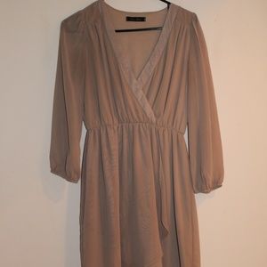 Tan Dress